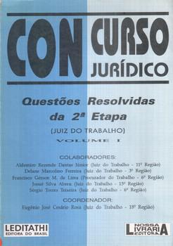 CONCURSO JURIDICO(JUIZ DO TRABALHO) VOL.I