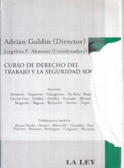 CAPA COM DEFEITO - CURSO DE DERECHO DEL TRABAJO Y LA SEGURIDAD SOCIAL-LA LEY