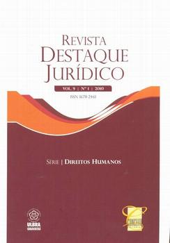 REVISTA DESTAQUE JURIDICO VOL. 09
