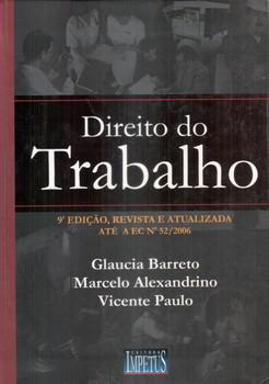 DIREITO DO TRABALHO-ALEXANDRINO-IMPETUS