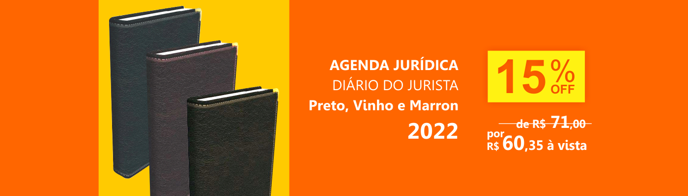 Agenda Diário do Jurista 2022