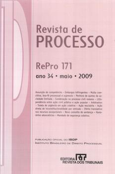 REVISTA DE PROCESSO VOLUME 171-2009