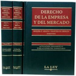 DERECHO DE LA EMPRESA Y DEL MERCADO-3 VOLS.