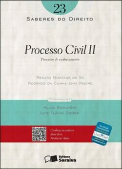 SABERES DO DIREITO-VOL.23- PROCESSO CIVIL II