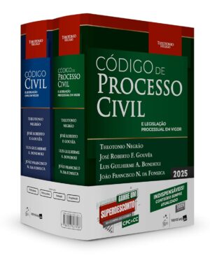 Combo Código Civil e Processo Civil - Legislação Processual Em Vigor