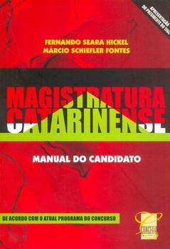 MAGISTRATURA CATARINENSE-MANUAL DO CANDIDATO-CONCEITO