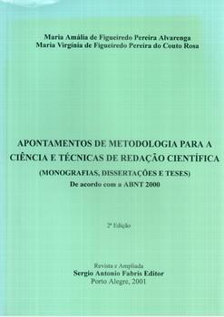APONTAMENTOS DE MET.PARA CIENCIA E TEC.DA REDACAO CIENTIFICA