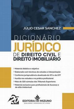 DICIONARIO JURIDICO DE DIREITO CIVIL E DIREITO IMOBILIARIO
