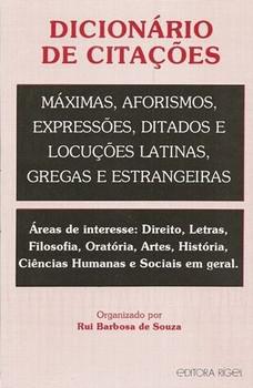 DICIONARIO DE CITACOES- RIGEL