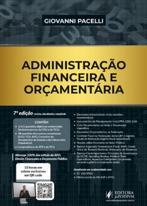 AFO - ADMINISTRACAO FINANCEIRA E ORCAMENTARIA