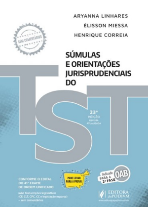 SUMULAS E OJS DO TST - ORGANIZADAS POR ASSUNTO