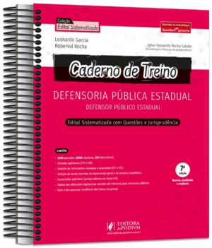 CADERNO DE TREINO - DEFENSOR PUBLICO ESTADUAL
