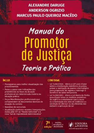 MANUAL DO PROMOTOR DE JUSTICA