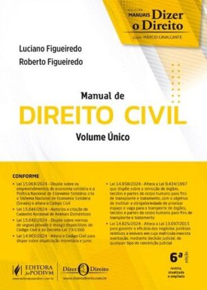 MANUAL DE DIREITO CIVIL - VOLUME UNICO