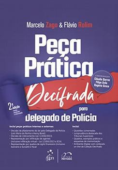 PECA PRATICA DECIFRADA PARA DELEGADO DE POLICIA - COLECAO DECIFRADO