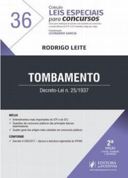 LEIS ESPECIAIS PARA CONCURSOS - V.36 - TOMBAMENTO