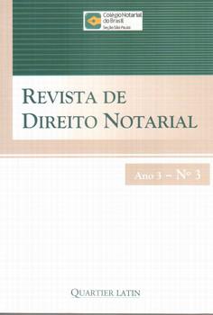 REVISTA DE DIREITO NOTARIAL- VOL. 3