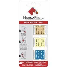 ETIQUETA MARCA FACIL-VADE MECUM CIVIL OAB