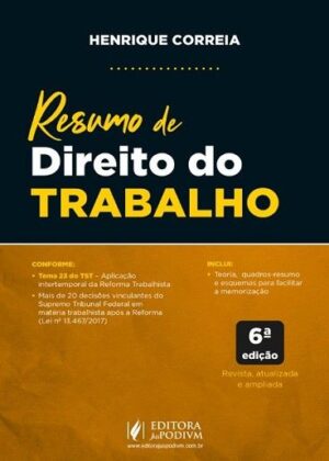 RESUMO DE DIREITO DO TRABALHO