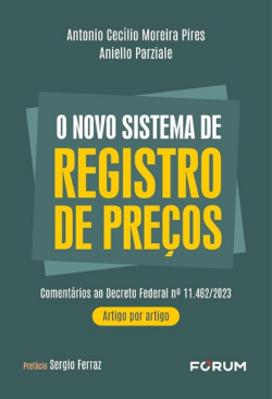NOVO SISTEMA DE REGISTRO DE PRECOS