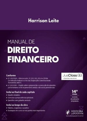 MANUAL DE DIREITO FINANCEIRO