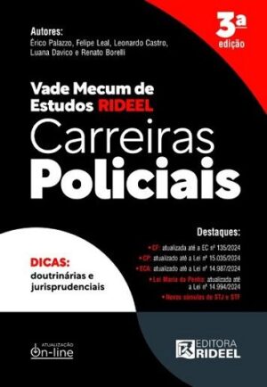 VADE MECUM DE ESTUDOS RIDEEL - CARREIRAS POLICIAIS