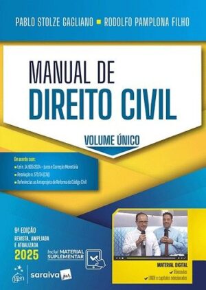 MANUAL DE DIREITO CIVIL - VOLUME UNICO