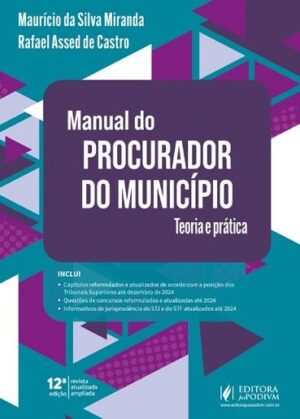 MANUAL DO PROCURADOR DO MUNICIPIO - TEORIA E PRATICA