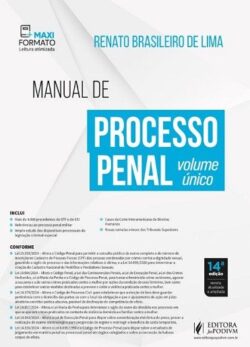 MANUAL DE PROCESSO PENAL - VOLUME UNICO
