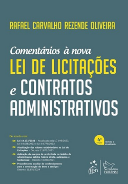 COMENTARIOS A NOVA LEI DE LICITACOES E CONTRATOS ADMINISTRATIVOS