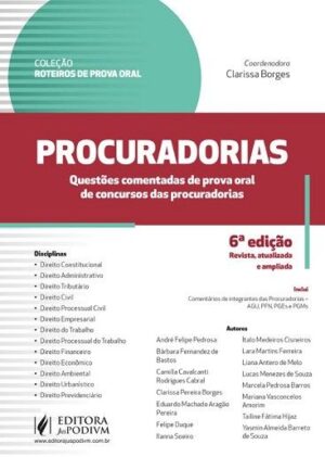 ROTEIROS DE PROVA ORAL - PROCURADORIAS