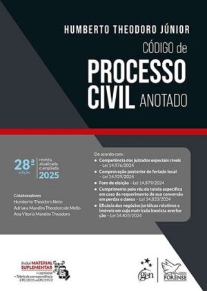 CODIGO DE PROCESSO CIVIL ANOTADO