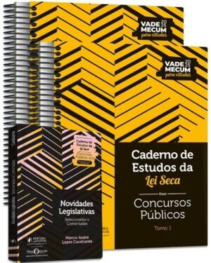 CADERNO DE ESTUDOS DE LEI SECA - CONCURSOS PUBLICOS