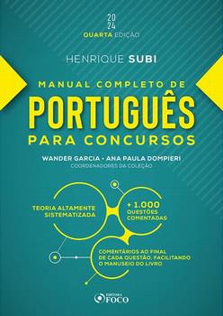 MANUAL COMPLETO DE PORTUGUES PARA CONCURSOS