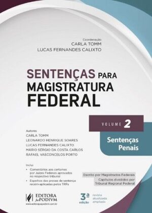 SENTENCAS PARA MAGISTRATURA FEDERAL - V.2 - SENTENCAS PENAIS