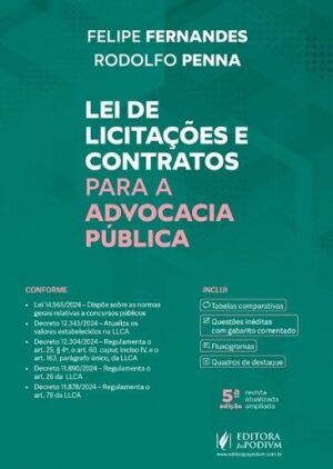 NOVA LEI DE LICITACOES E CONTRATOS PARA A ADVOCACIA PUBLICA