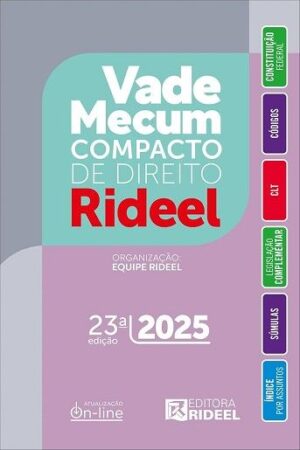VADE MECUM COMPACTO DE DIREITO RIDEEL - 1º SEMESTRE 2025