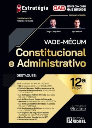 VADE-MECUM CONSTITUCIONAL E ADMINISTRATIVO - ESTRATEGIA