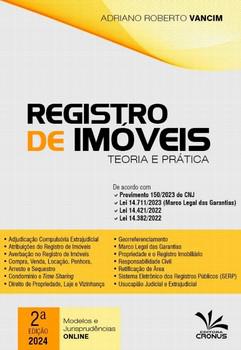 REGISTRO DE IMOVEIS - TEORIA E PRATICA