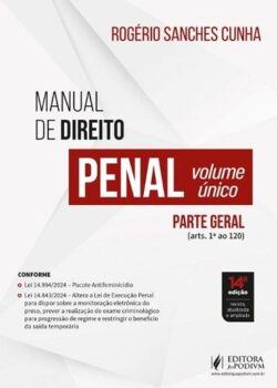 MANUAL DE DIREITO PENAL - PARTE GERAL