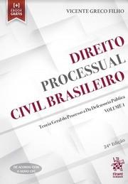 DIREITO PROCESSUAL CIVIL BRASILEIRO-GRECO-VOLUME 1