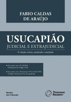 USUCAPIAO - JUDICIAL E EXTRAJUDICIAL