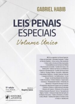 LEIS PENAIS ESPECIAIS - VOLUME UNICO