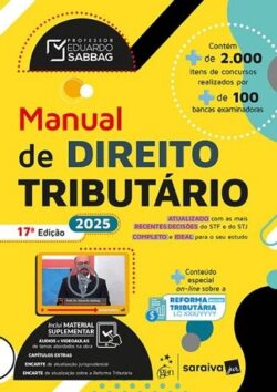 MANUAL DE DIREITO TRIBUTARIO