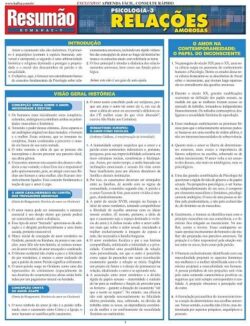 RESUMAO HUMANAS 9 - PSICOLOGIA 3 RELACOES AMOROSAS