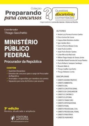 PREPARANDO PARA CONCURSOS - QUESTOES DISCURSIVAS COMENTADAS - MINISTERIO PUBLICO FEDERAL