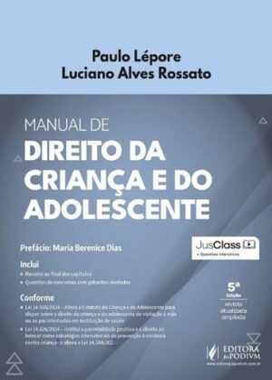 MANUAL DE DIREITO DA CRIANCA E DO ADOLESCENTE