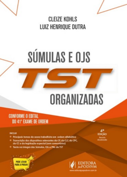 SUMULAS E OJS DO TST ORGANIZADAS