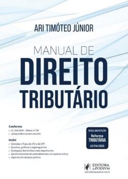 MANUAL DE DIREITO TRIBUTARIO