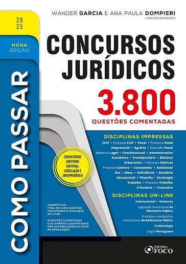 COMO PASSAR EM CONCURSOS JURIDICOS